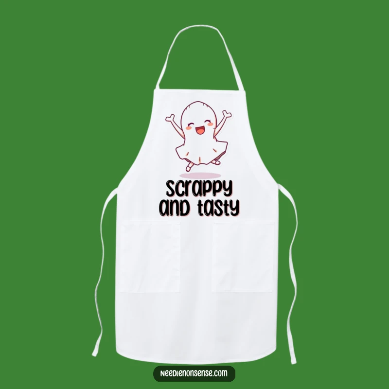 Funny Fabric Scrap Cartwheel Apron - Hilarious Gear for Messy Makers