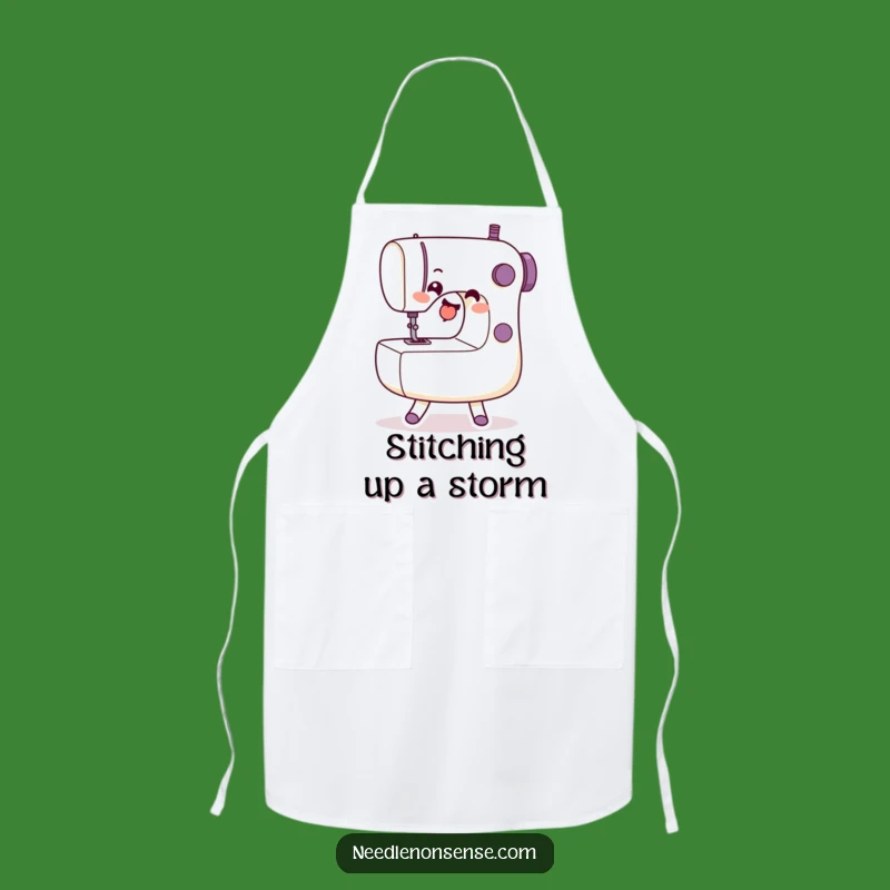 Funny Dancing Machine Apron - Hilarious Gear for Creative Cooks