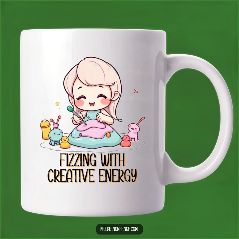 Funny Soda Sculptor Mug - Creative Character Art for Drink Lovers