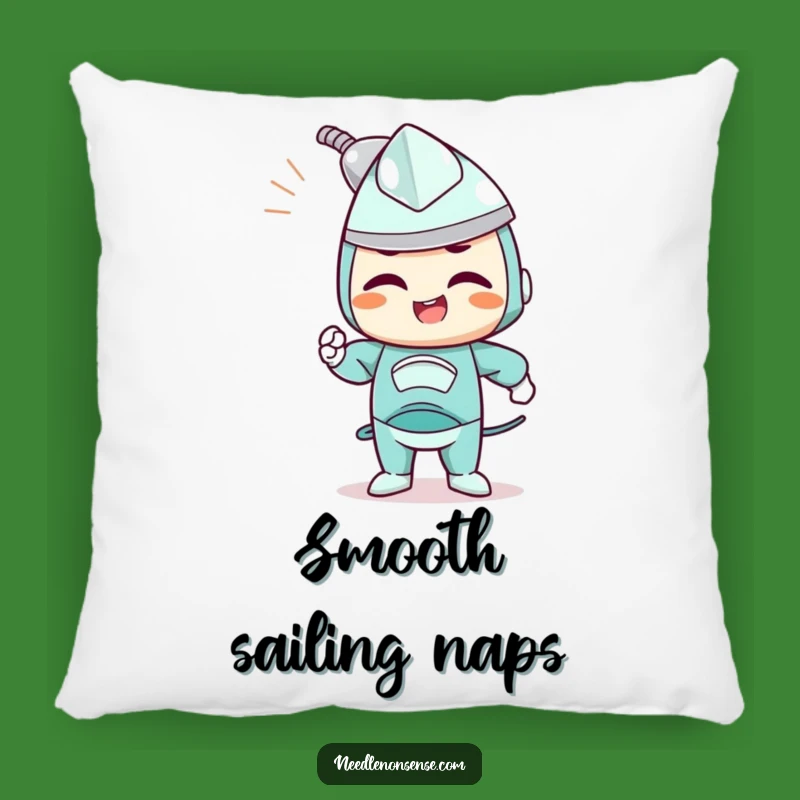 Funny Determined Iron Pillow - Comfy & Tidy, Hilarious Gift