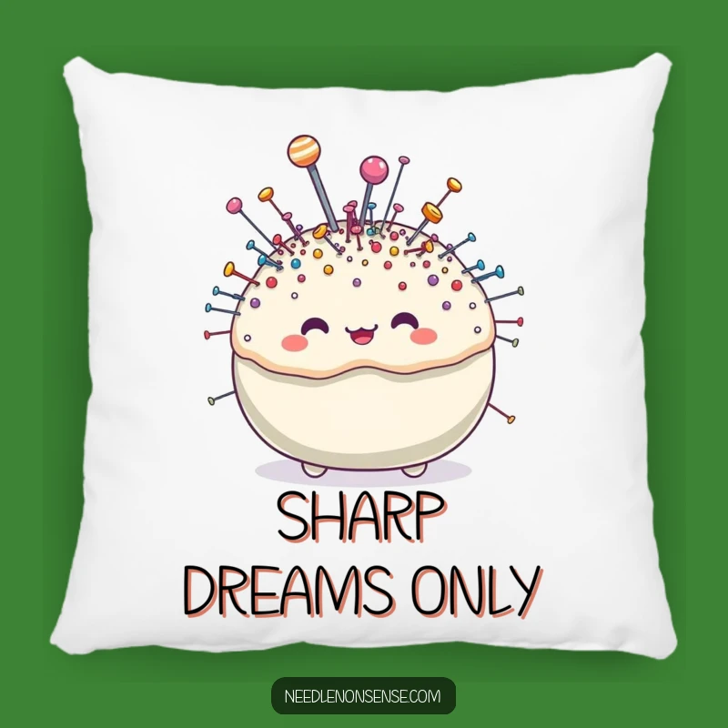 Funny Pincushion Pillow: Soft Comfort with Sparkling Charm