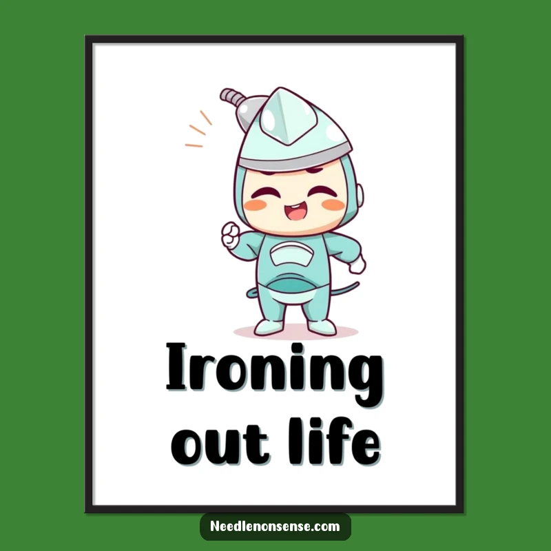 Funny Determined Iron Digital Art - Instant Order, Gift