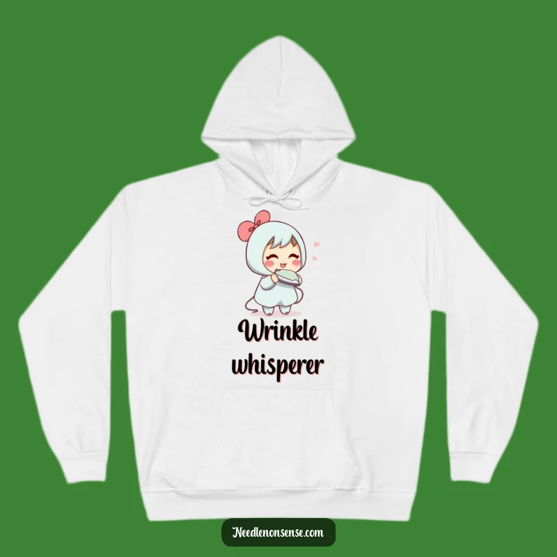 Funny Wrinkle-Free Air Hoodie: Cozy Comfort for Laundry Day Warriors!