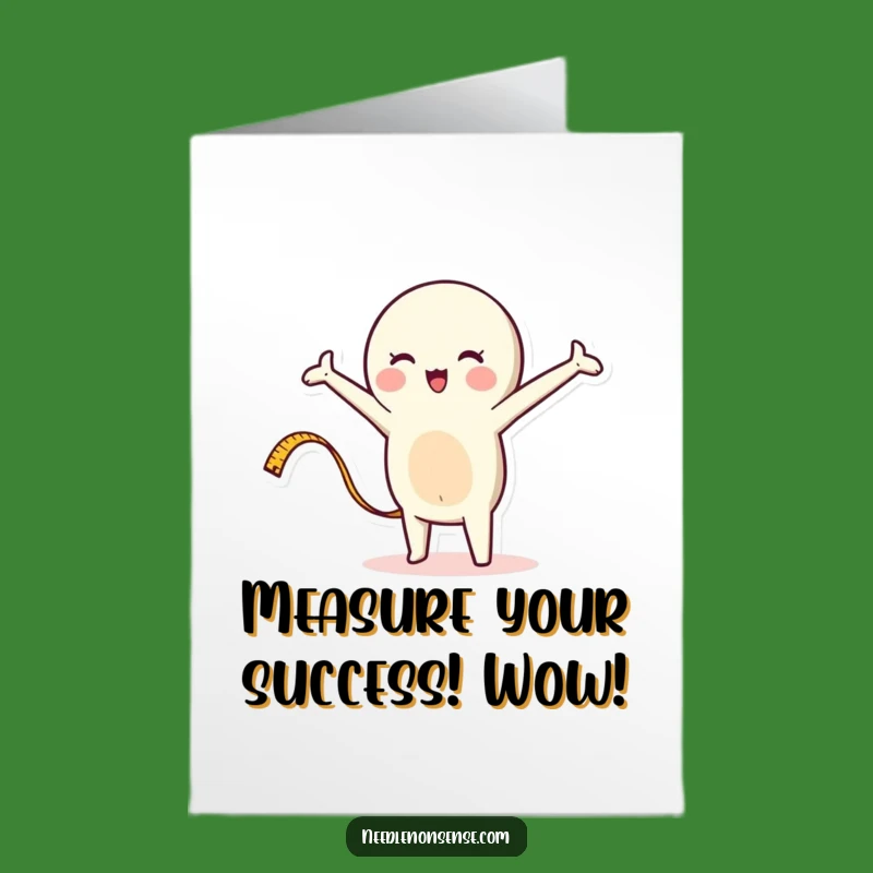Free Printable Tape Congrats Card: Energetic Stretcher Funny Downloadable!