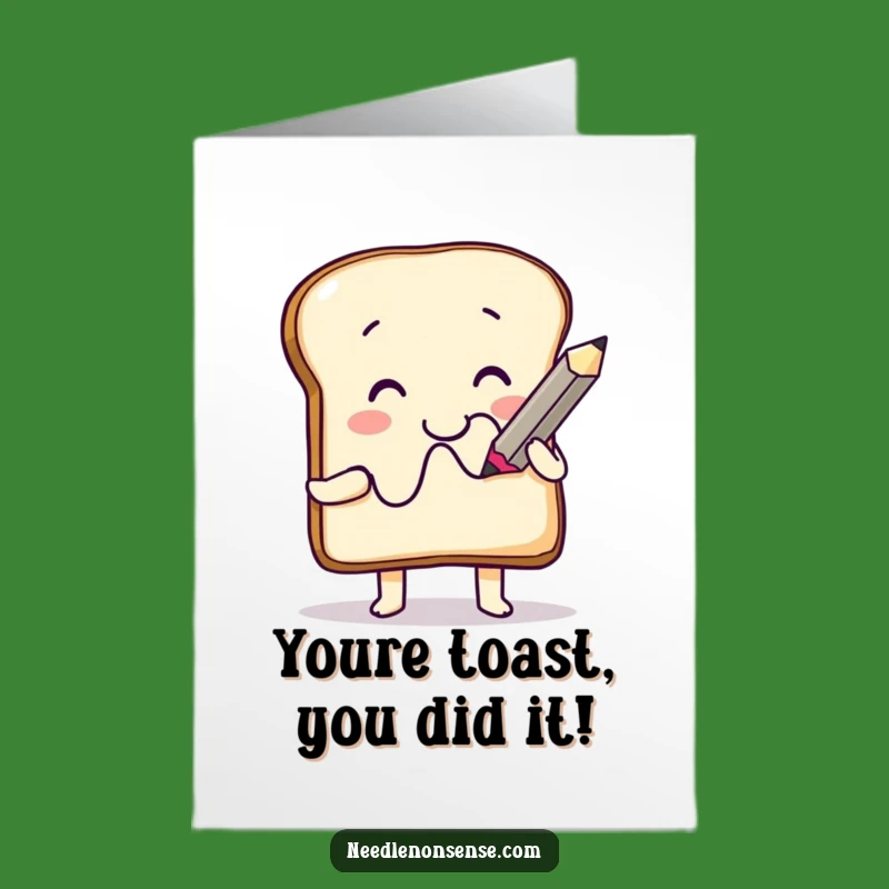 Free Printable Funny Toast Congrats Card - Unique DIY Downloadable Gift