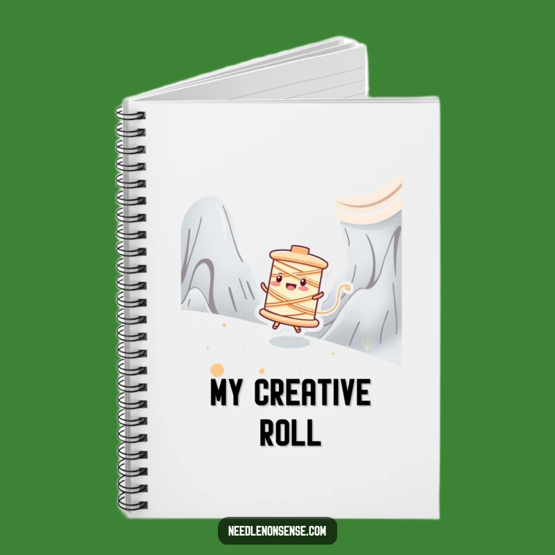 Funny Spool Zipping Notebook: Capture Ideas on the Go