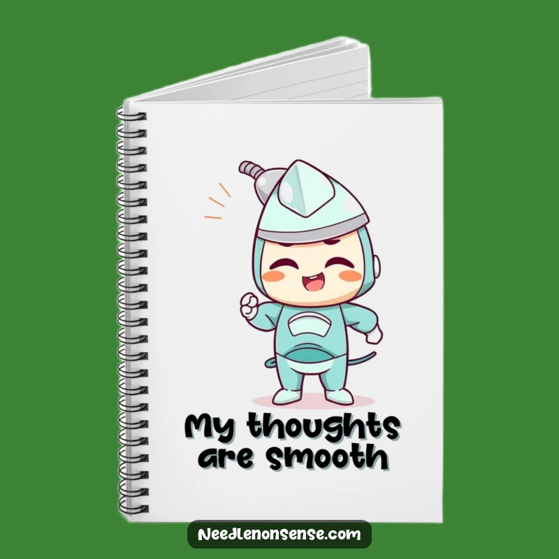 Funny Determined Iron Notebook - Organize Your Thoughts, Gift
