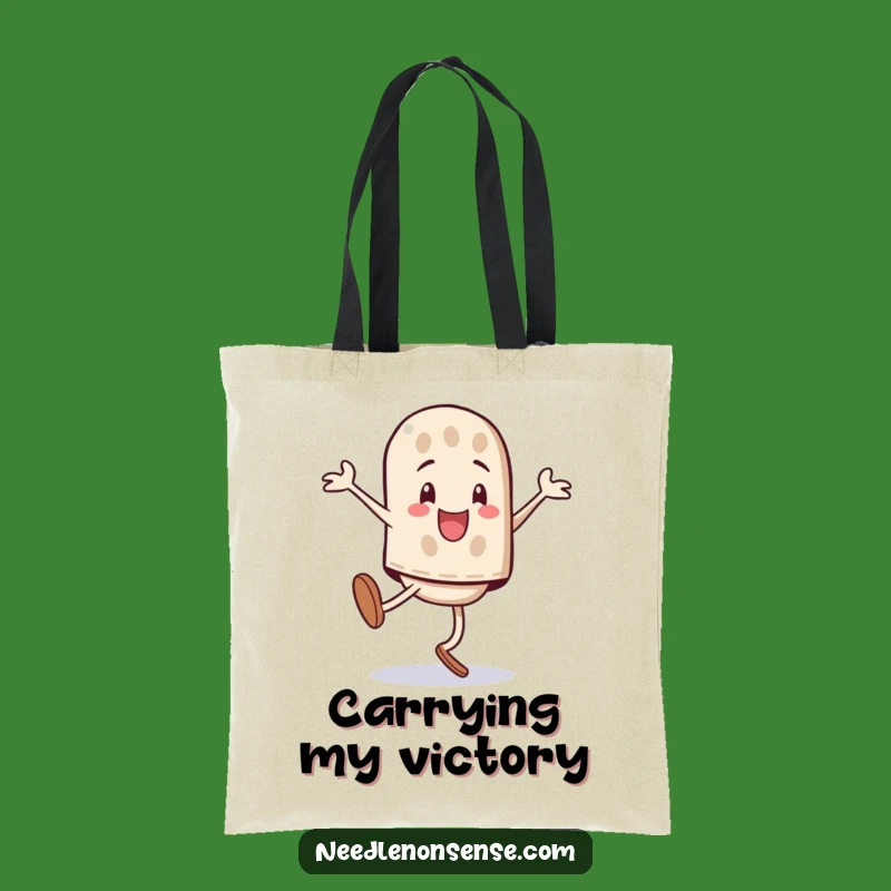 Funny Thimble Cartwheel Tote Bag: Carry Your Energy, Hilarious Funny Gift